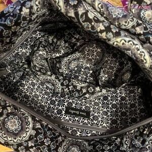 NWOT Vera Bradley Purse Charcoal Medallion